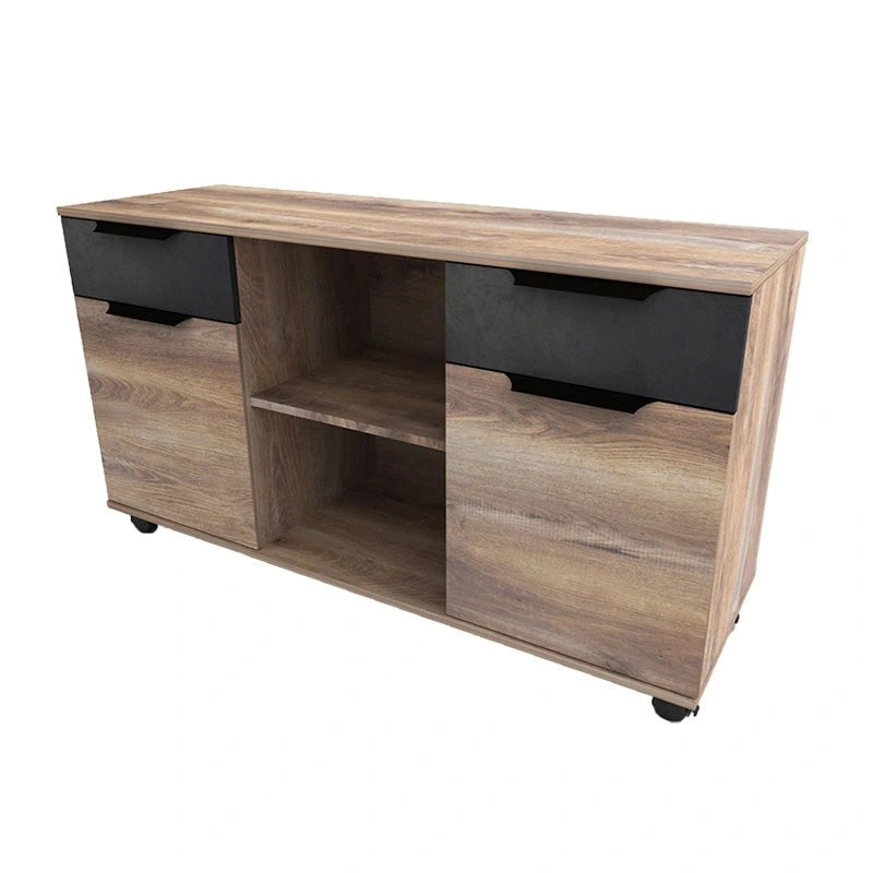 47 Large Mobile Lateral Filing Cabinet with Wheels Printer Stand
