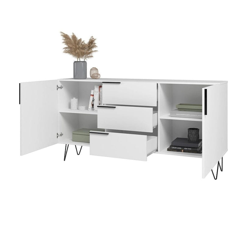 Sideboard with 4 Shelves