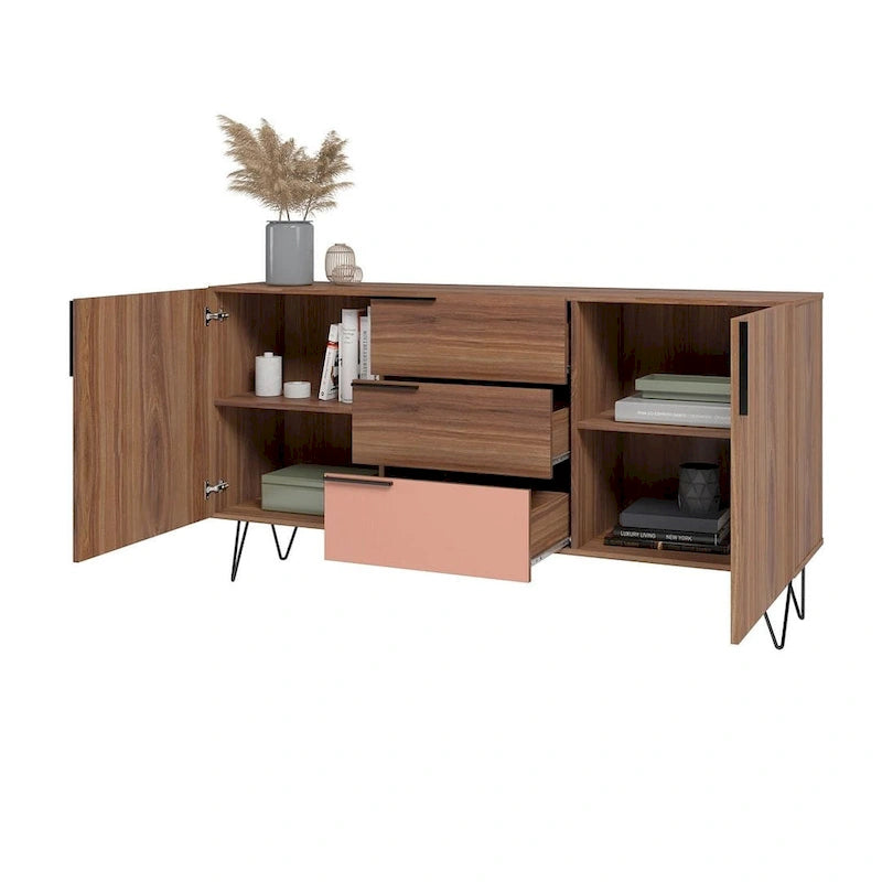 Sideboard with 4 Shelves