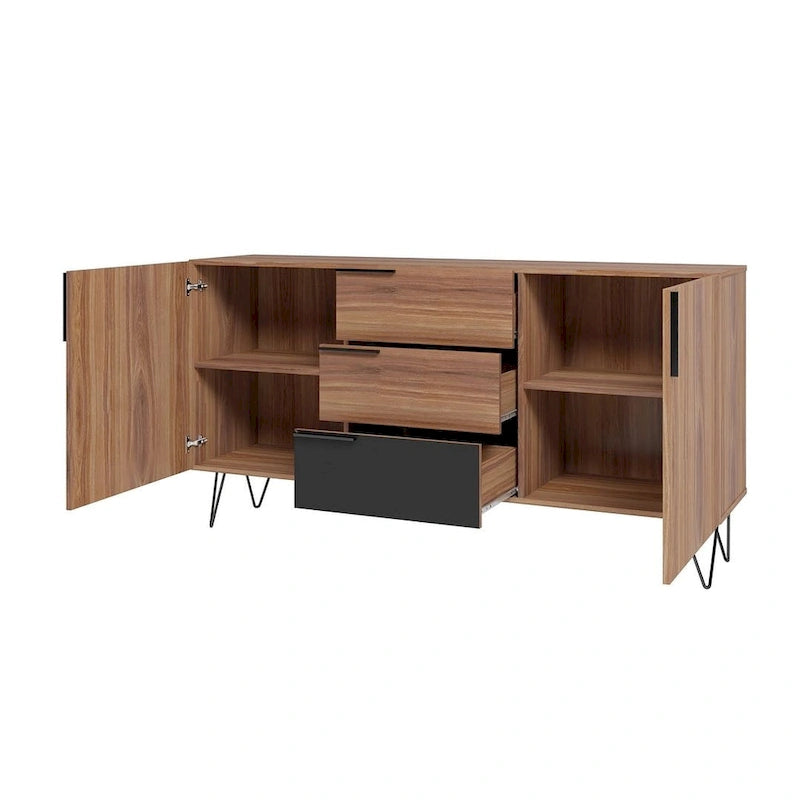 Sideboard with 4 Shelves