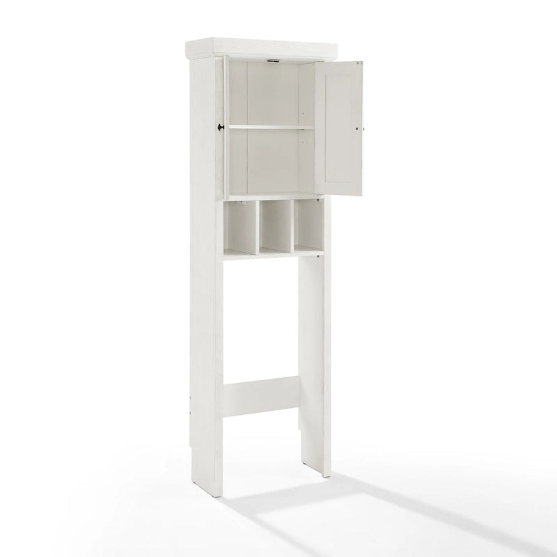 Space Saver Cabinet Distressed White