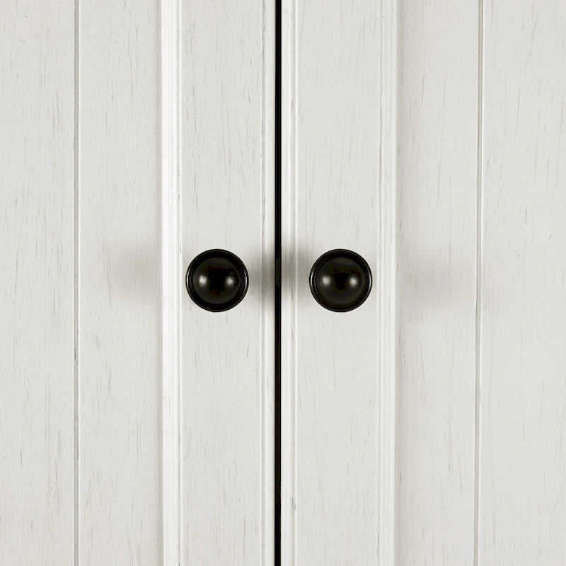 Space Saver Cabinet Distressed White