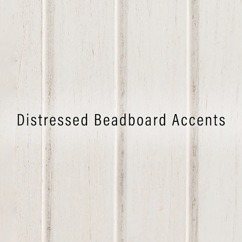 Space Saver Cabinet Distressed White