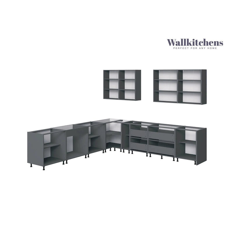 Kitchen White Matte Color Base Size 11Ft Wide - 130x130