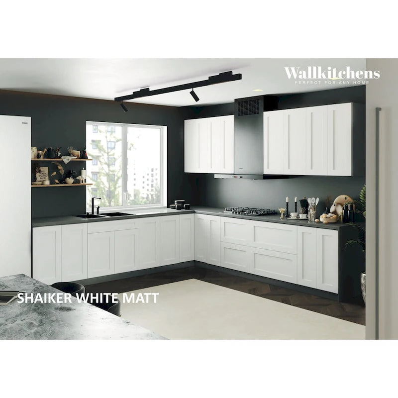 Kitchen White Matte Color Base Size 11Ft Wide - 130x130