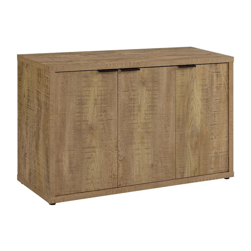 Mango 3-door Accent Cabinet with Adjustable Shelves
