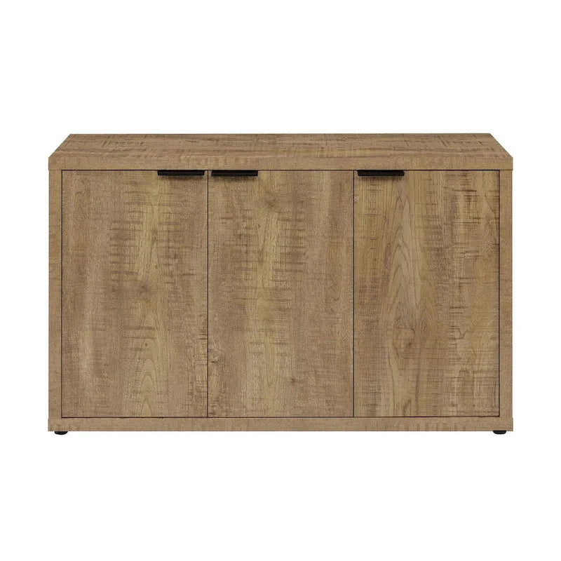 Mango 3-door Accent Cabinet with Adjustable Shelves