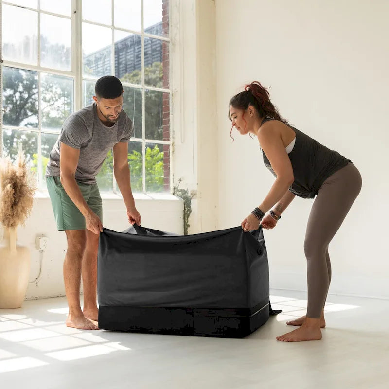 Super Ramp / Convertible Bed Bench w/ Slip Cover for Yoga & Massage, Microvelvet