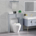 Over the Toilet Bathroom Cabinet,Toilet Rack, Space Saver, Gray